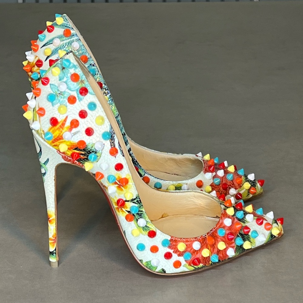 100% Authentic collectable Christian louboutin 120mm pumps